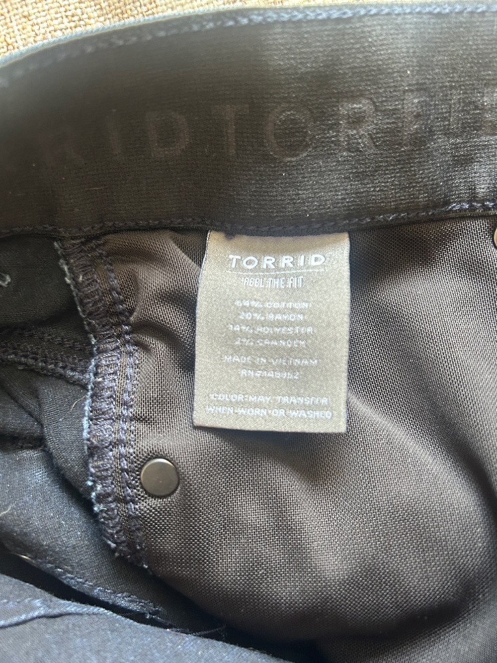 torrid Dark Indigo Flare Jeans - bombshell flare - Picture 3 of 16